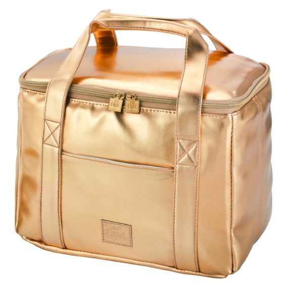 BeCool Outdoor Square Gold Cooler Box-BeCool
