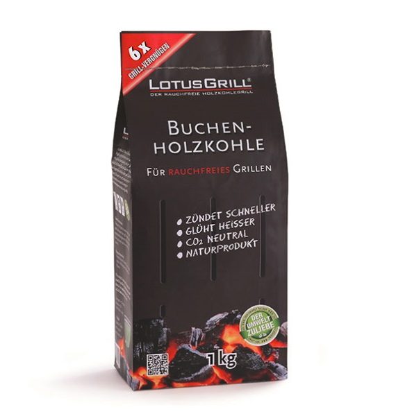 LotusGrill Beech Charcoal