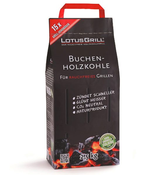 LotusGrill Beech Charcoal