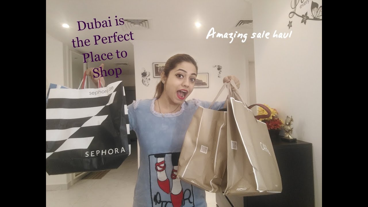 Dubai Shopping Haul || Sale 2017