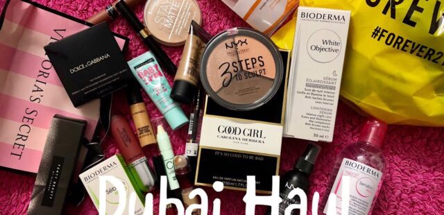 DUBAI SHOPPING HAUL | FENTY BEAUTY, MAX FACTOR, NYX, MAYBELLINE & MORE | Nidhi Chaudhary