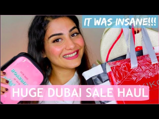 INSANELY HUGE SALE HAUL FROM DUBAI | CLOTHES | MAKEUP | SEPHORA DUBAI