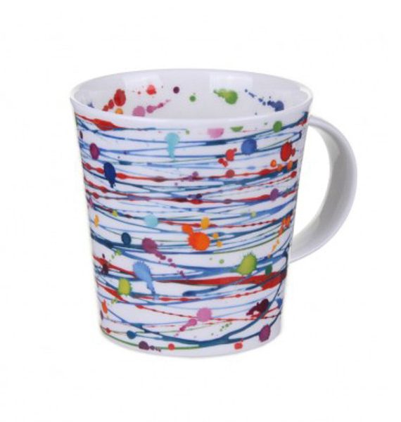 Dunoon Cairngorm Mug Drizzle Blue-Dunoon