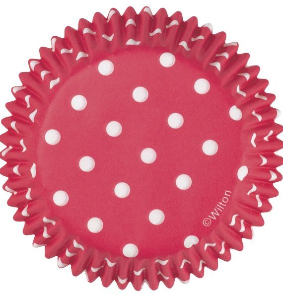 Wilton Red Dots Baking Cups