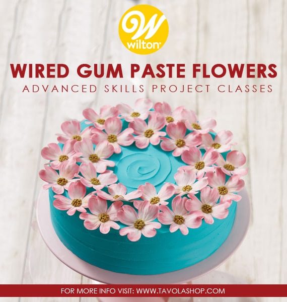 Wilton Wired Gum Paste Flowers-